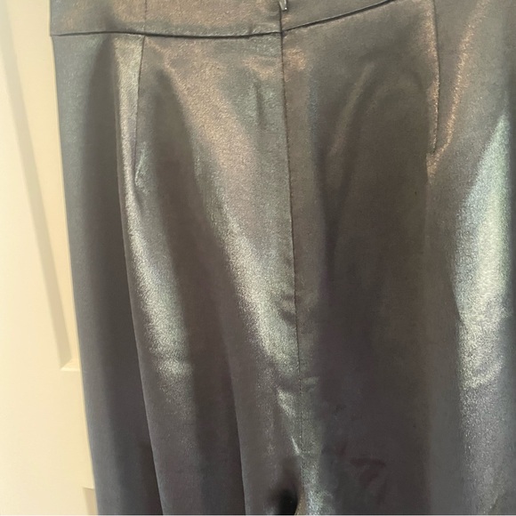 BCBGMaxAzria- SZ S Black Satin Joggers - Picture 6 of 7